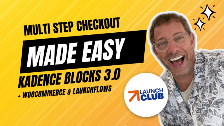 Multi Step Checkout Made Easy With Kadence Blocks 3